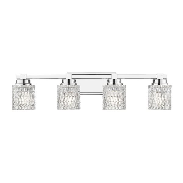 Z-Lite Jacqueline 4-Light Vanity Light - Polished Chrome