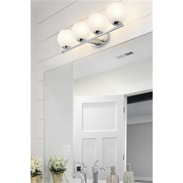 Z-Lite Colette 4-Light Vanity Light - Polished Chrome