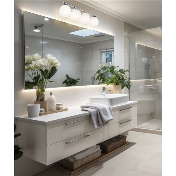 Z-Lite Colette 4-Light Vanity Light - Polished Chrome