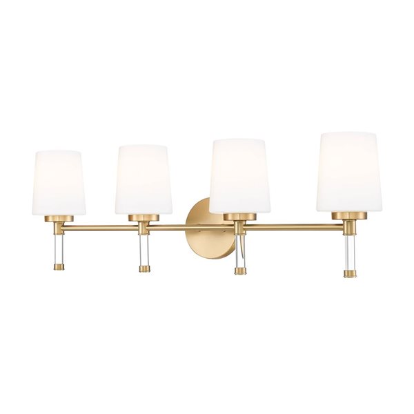 Z-Lite Henri 4-Light Vanity Light - Modern Gold