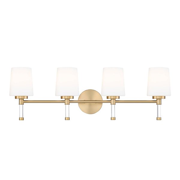 Z-Lite Henri 4-Light Vanity Light - Modern Gold
