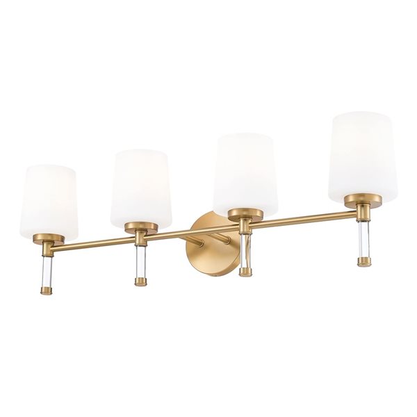 Z-Lite Henri 4-Light Vanity Light - Modern Gold