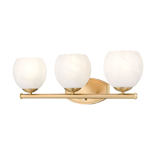 Z-Lite Colette 3-Light Vanity Light - Modern Gold