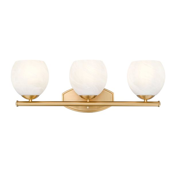 Z-Lite Colette 3-Light Vanity Light - Modern Gold