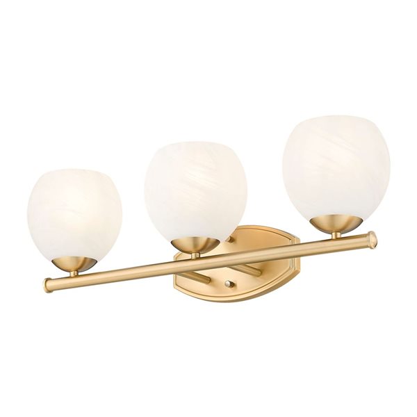 Z-Lite Colette 3-Light Vanity Light - Modern Gold