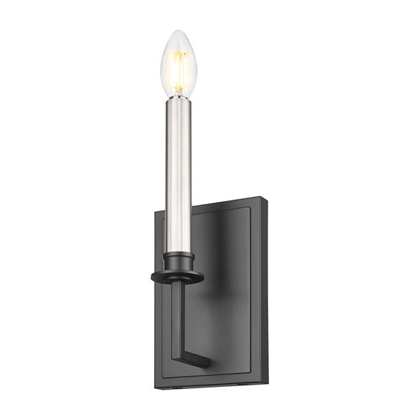 Z-Lite Orson 2-Light Wall Sconce 60 W - Matte Black