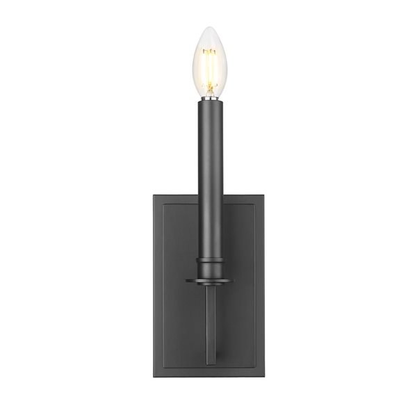 Z-Lite Orson 2-Light Wall Sconce 60 W - Matte Black