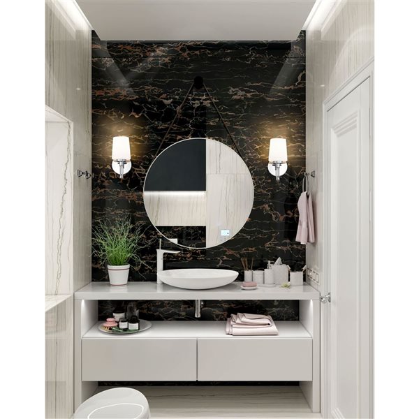 Z-Lite Henri 1-Light Vanity Light - Polished Chrome