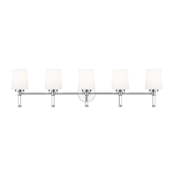 Z-Lite Henri 5-Light Vanity Light - Polished Chrome