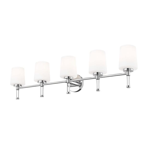 Z-Lite Henri 5-Light Vanity Light - Polished Chrome