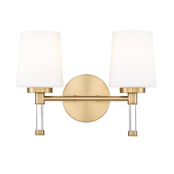 Z-Lite Henri 2-Light Vanity Light - Modern Gold