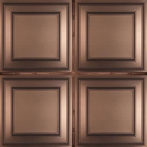 Ceilume Self-Adhesive Decorative Strips 24 x 1-in - Bronze - 25-Pack