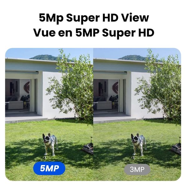 Reolink 2K+ 5MP Security Camera Kit w/ Person/Vehicle Detection