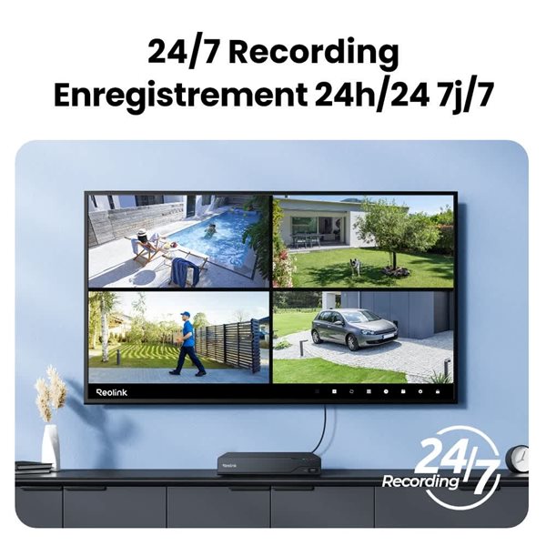 Reolink 4K Ultra HD Security System w/ Smart Detection