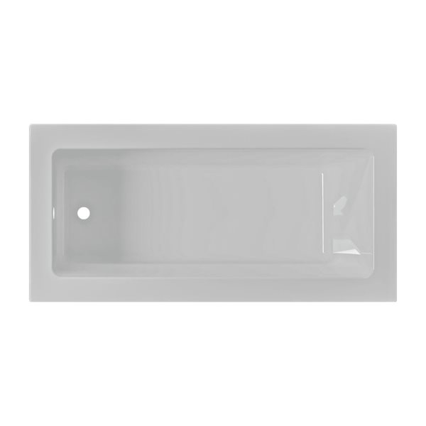 Valley Bath & Kitchen AYLA DI 66 x 32-in Rectangular Drop-in White Acrylic Bathtub