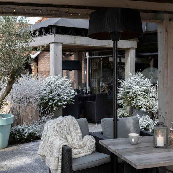 Sunred Artix Compact Bright Patio Heater 1500 W - Standing - Black