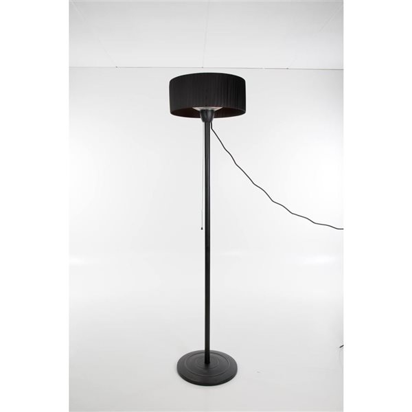 Sunred Artix Compact Bright Patio Heater 1500 W - Standing - Black