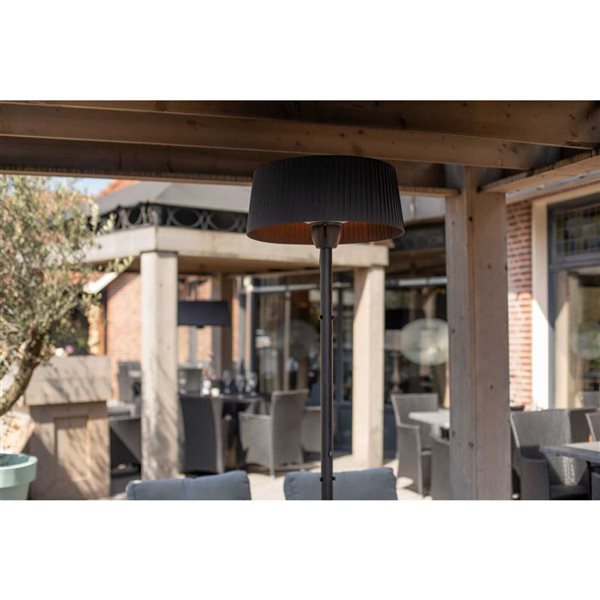 Sunred Artix Compact Bright Patio Heater 1500 W - Standing - Black