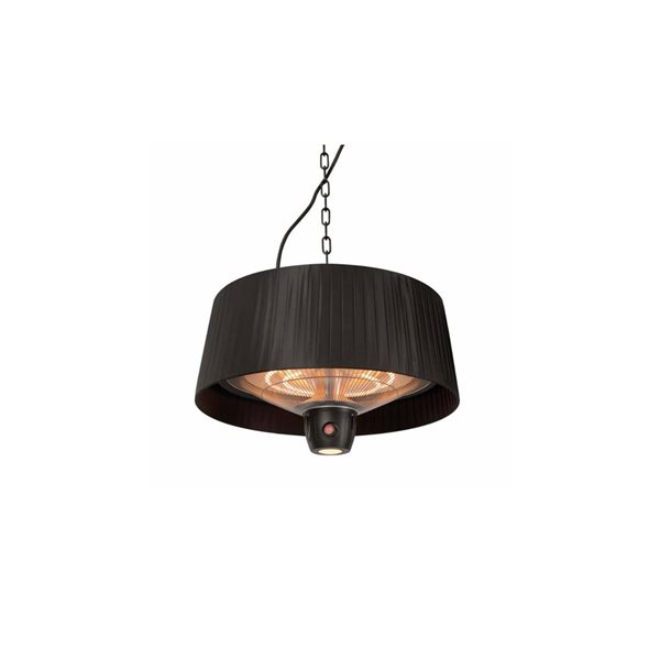 Sunred Artix Compact Bright Patio Heater 1500 W - Hanging - Black