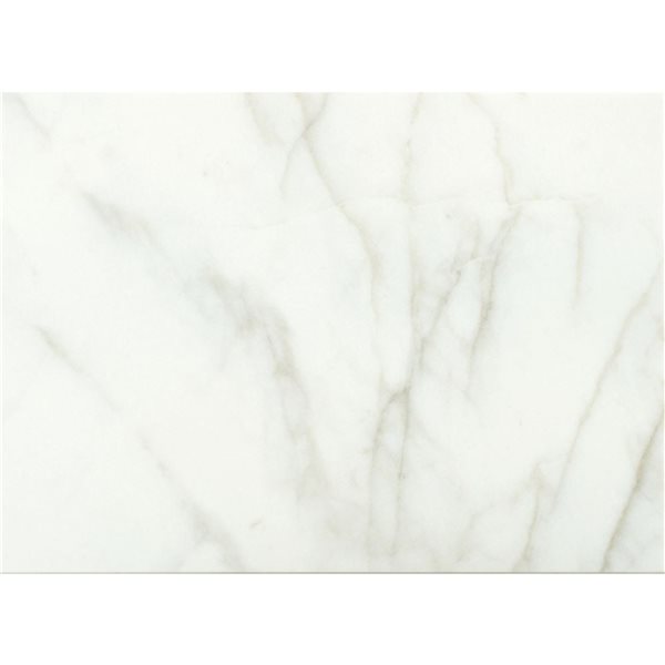 LUKX CB Vanity 36-in Left White Single Sink Bathroom Vanity with Sintered Stone Top