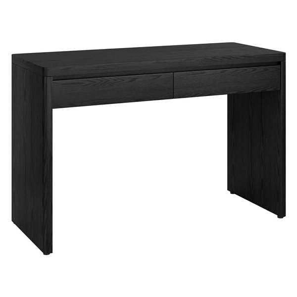 Hailey Home Ashcroft Wide Desk 48-in - Black Grain