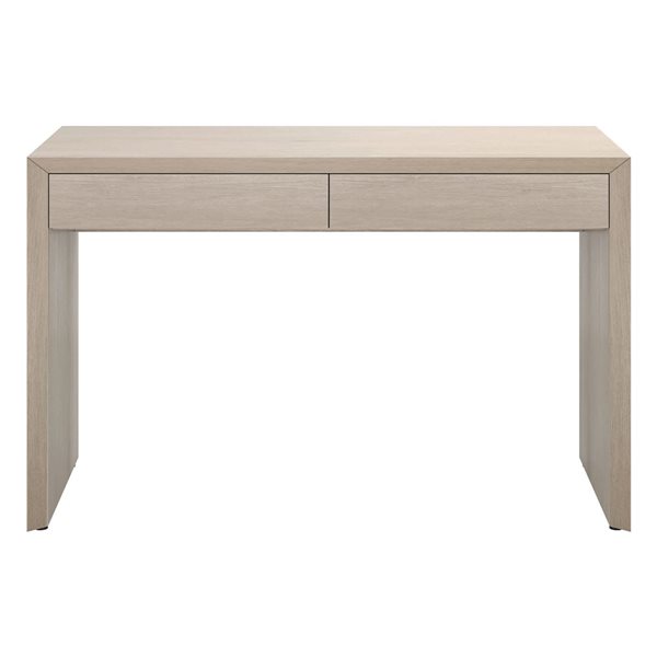 Hailey Home Pembroke Wide Desk 48-in - Alder White