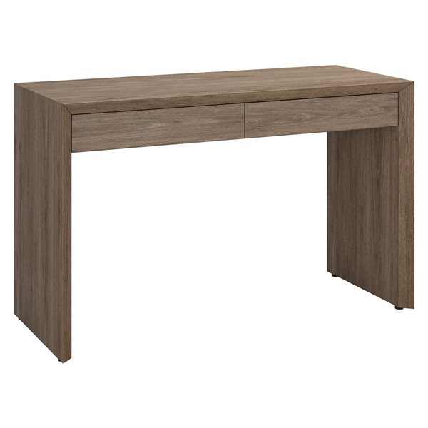 Hailey Home Pembroke Wide Desk 48-in - Antiqued Grey Oak