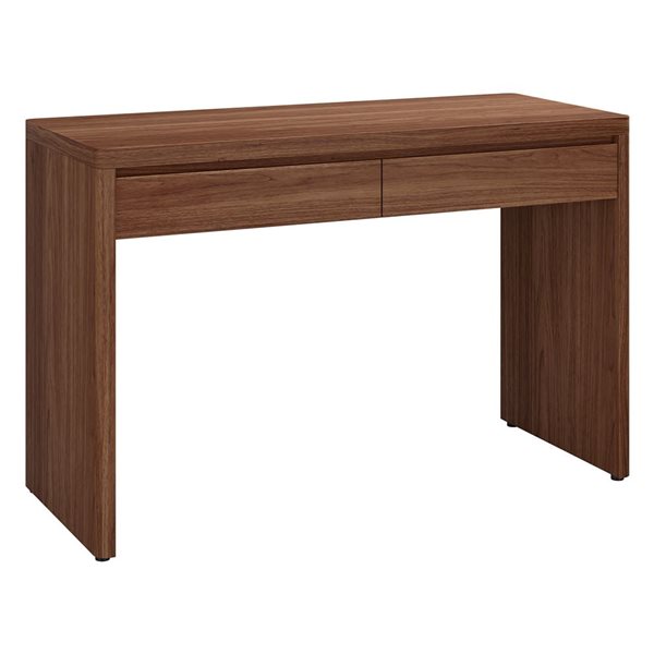 Hailey Home Ashcroft Wide Desk 48-in - Satin Walnut