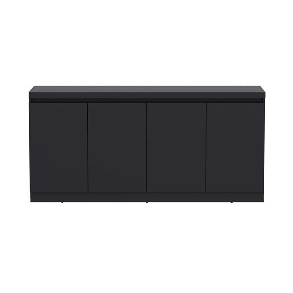 Manhattan Comfort Griffin Onyx 62-in 4-Door Sideboard