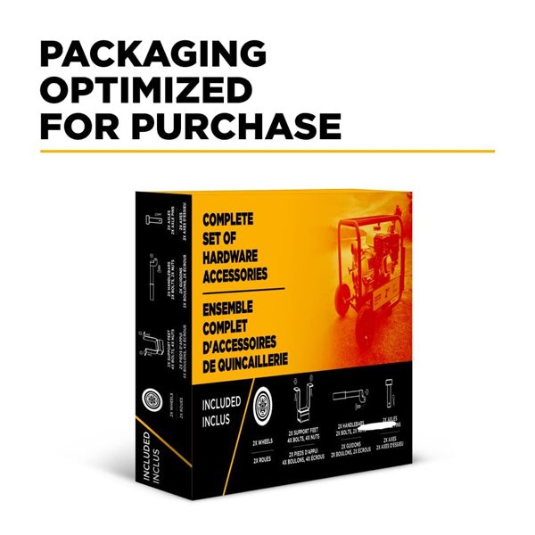 BE Power Equipment Portable Water Pump Conversion Kit