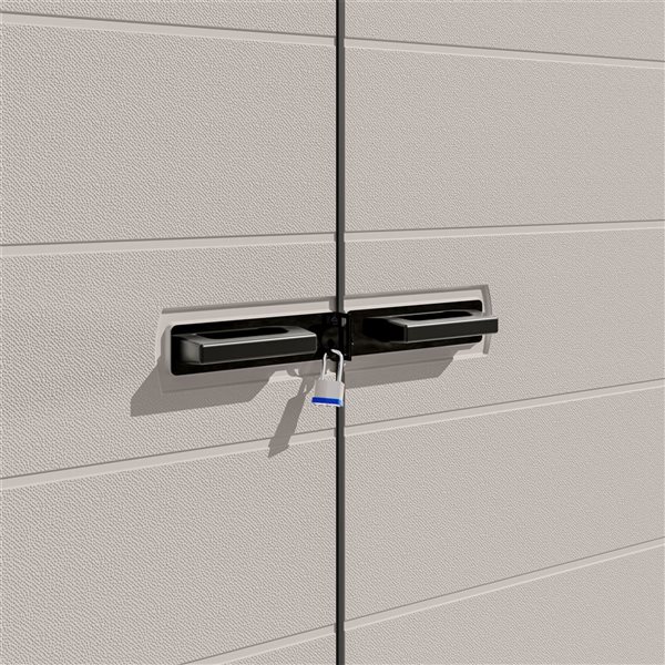 Suncast Mega Modernist Storage Shed 12 x 12-ft - Dove Grey