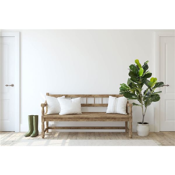 Naturae Decor 49-in Artificial Fiddle Leaf
