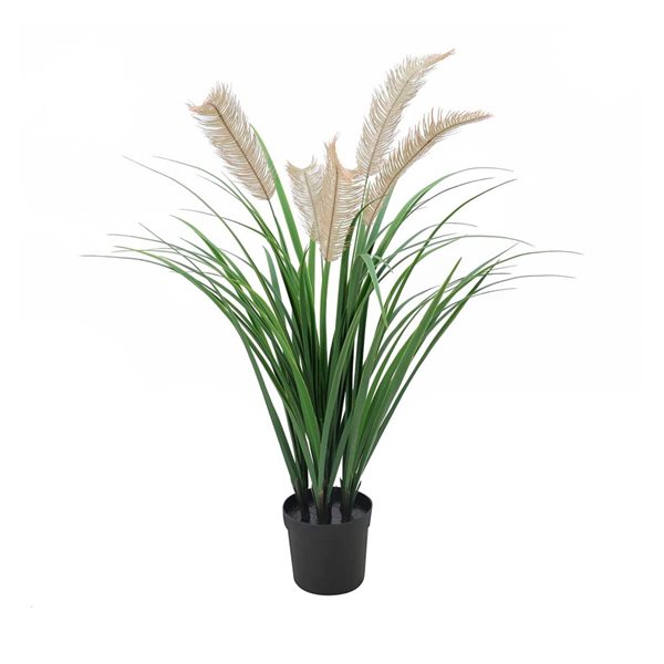 Naturae Decor 36-in Artificial Black Grass