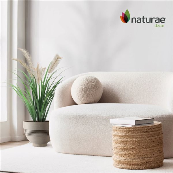 Naturae Decor 36-in Artificial Black Grass