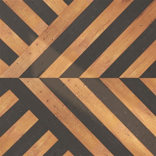 Urban Woodcraft Custom Stained Malibu Sliding Barn Door w/ Hardware Kit 83 x 40-in - Celestia Espresso