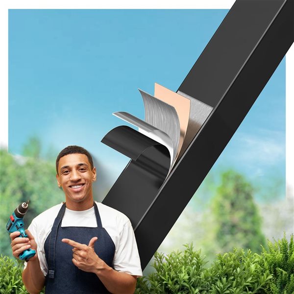 Fencer Wire 5 x 4-ft Pointed Pinnacle Anti-Rust Powder-Coated Steel Decorative Fence Gate