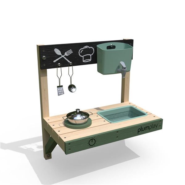 Plum Splash & Mash Mud Pie Kitchen for Kids 3 Years+