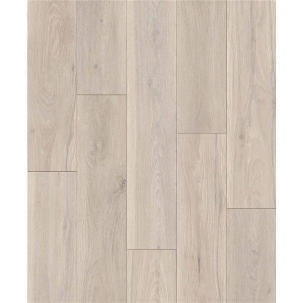Prime Zenith Plus 6-Piece 8-mm x 7.17-in x 60.63-in 18.10-ft² Desert Dune Interlocking Vinyl Plank Flooring
