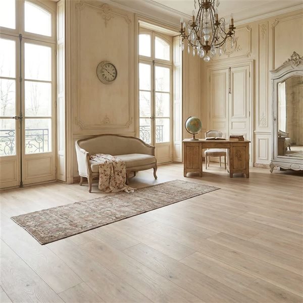 Prime Zenith Plus 6-Piece 8-mm x 7.17-in x 60.63-in 18.10-ft² Desert Dune Interlocking Vinyl Plank Flooring