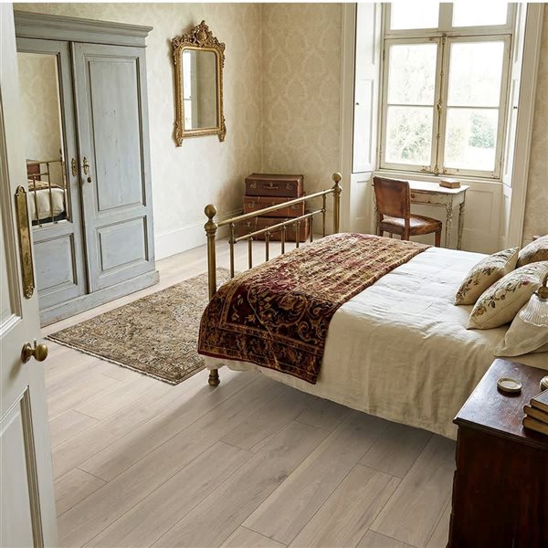 Prime Zenith Plus 6-Piece 8-mm x 7.17-in x 60.63-in 18.10-ft² Desert Dune Interlocking Vinyl Plank Flooring