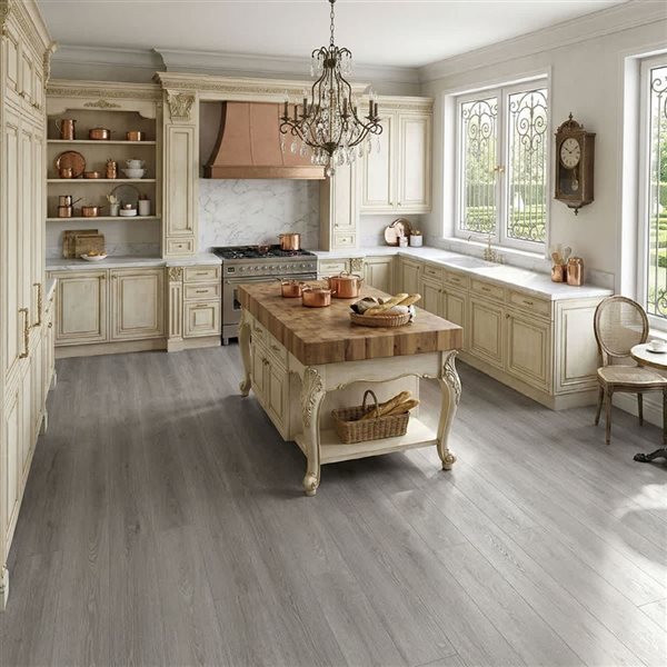 Prime Zenith 8-Piece 6.5-mm x 7.17-in x 60.63-in 24.15-ft² Terracotta Interlocking Vinyl Plank Flooring