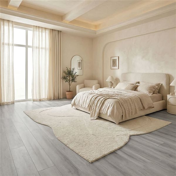 Prime Zenith 8-Piece 6.5-mm x 7.17-in x 60.63-in 24.15-ft² Terracotta Interlocking Vinyl Plank Flooring