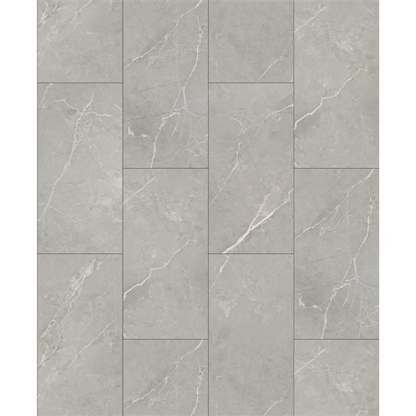 Tile Rona Prime Prime Lay 18-Piece Gemma 3-mm 12-in W x 24-in L 36-ft² Glue Down ...
