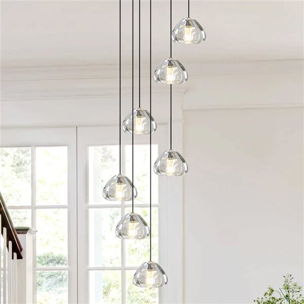 TorontoLed T30 High Bright Candelabra LED Filament Bulb 600 Lumens 6 W E12 - 3-Pack