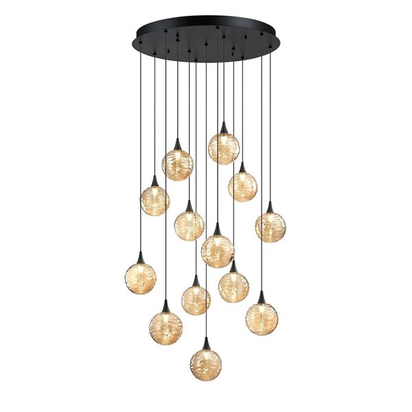 TorontoLed Prismatic Candelabra LED Filament Bulb 2700K 500 Lumens 5 W E12 - 3-Pack