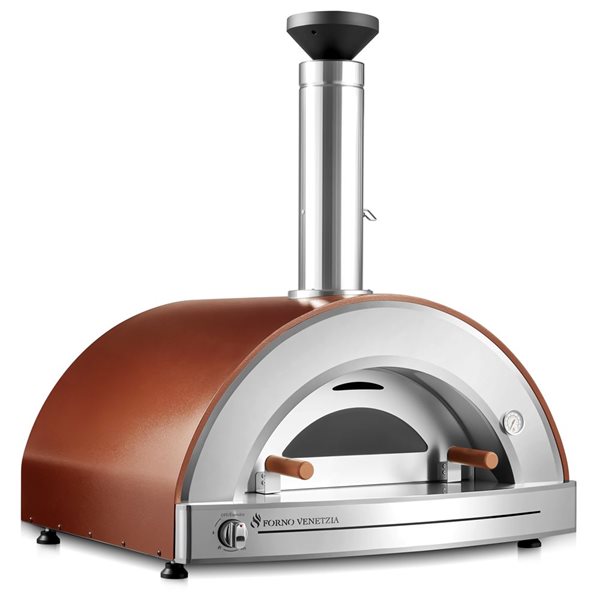 Forno Venetzia Torino Brick Propane Hybrid Outdoor Pizza Oven in