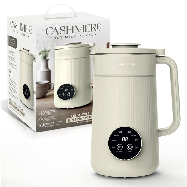 Gotham Steel Cashmere 5-Cup Plant-Based Milk Maker