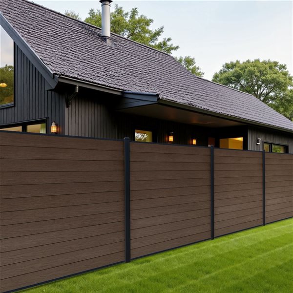 everhome 8-ft In-Ground Post for Composite Fence - 11-Pack