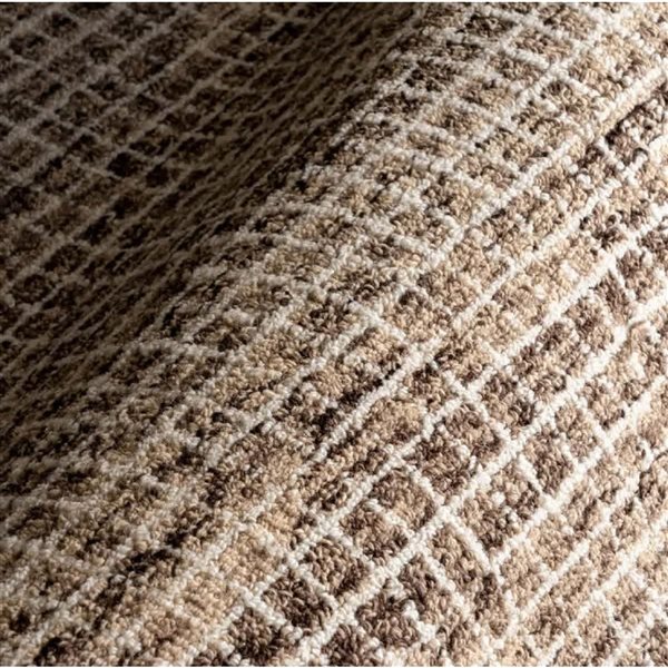 Rug Branch Mojavi 3 x 10-ft Brown/Grey Contemporary Geometric Indoor Rectangular Runner Rug
