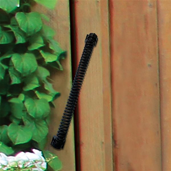 Nuvo Iron Black Galvanized Steel Self-Closing Gate Spring